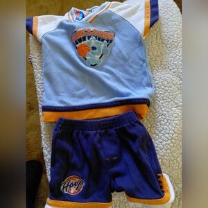 Nickelodeon Blue and Orange Kids Matching Set